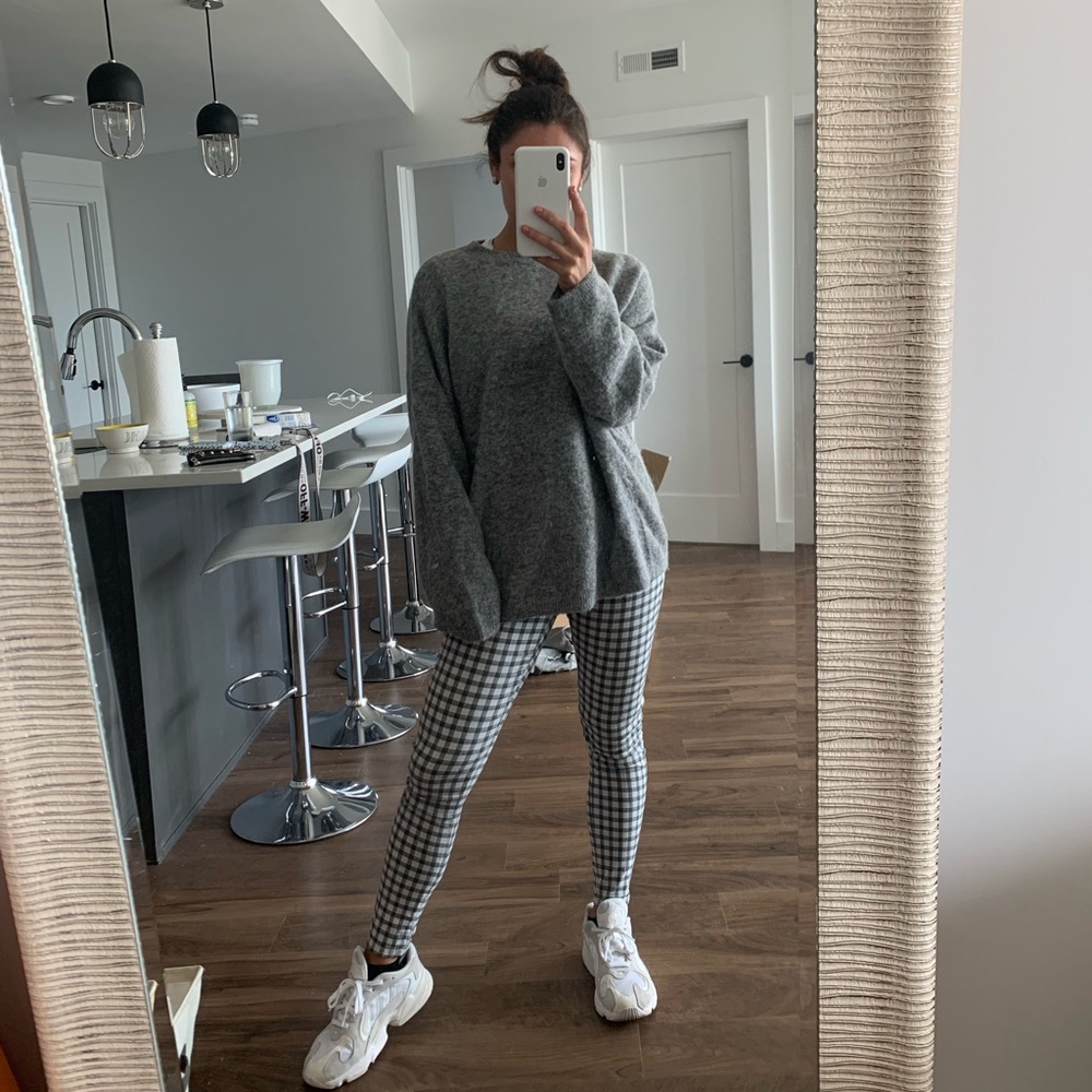 striped trousers